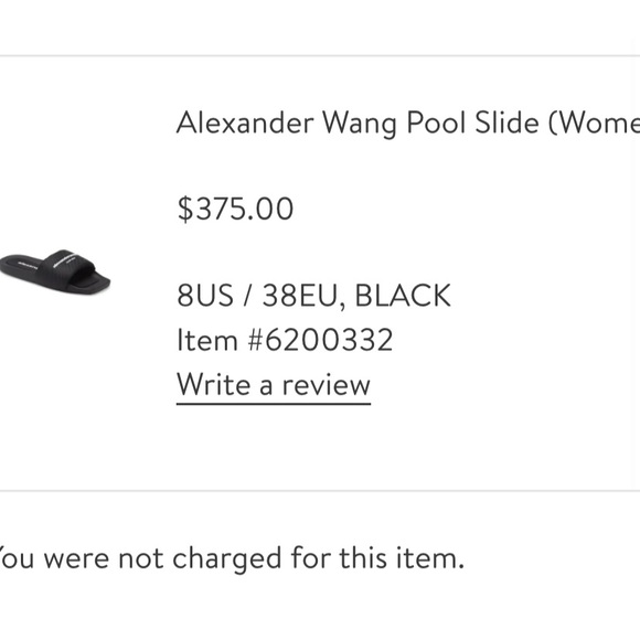 Alexander Wang Poolslides - Picture 2 of 5